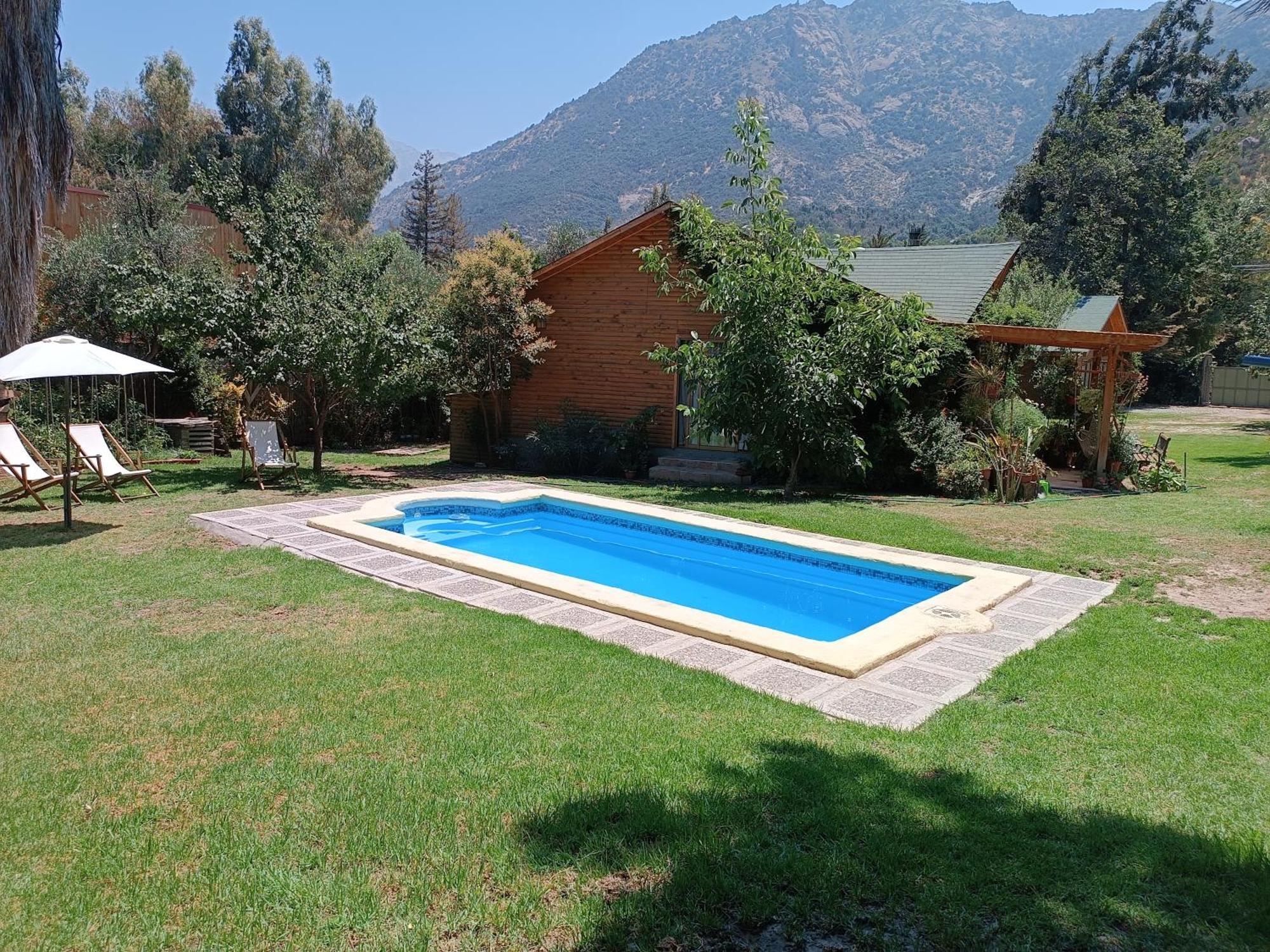 Cabana El Tiempo Es Arte San José de Maipo Exteriér fotografie