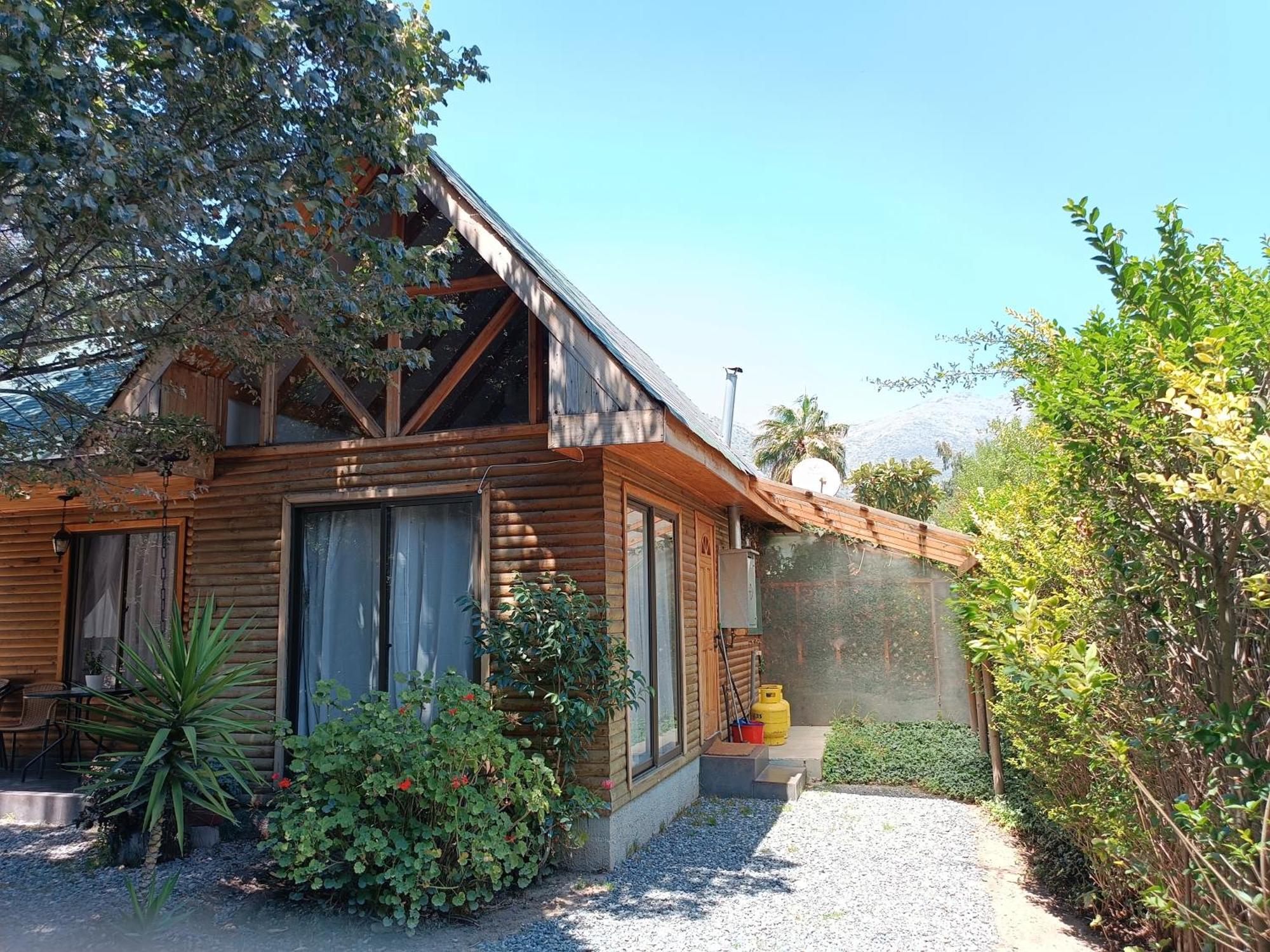 Cabana El Tiempo Es Arte San José de Maipo Exteriér fotografie