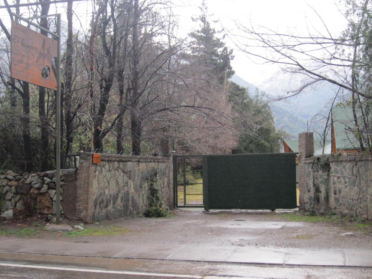 Cabana El Tiempo Es Arte San José de Maipo Exteriér fotografie